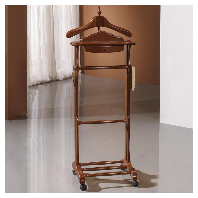 Stonehill Freestanding Valet Stand, Moka