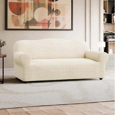 Housse extensible pour canapé 3 places - Style italien et qualité supérieure - Collection CottonRich