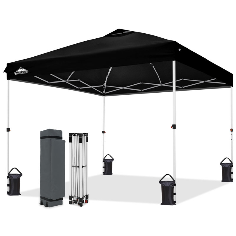 Tente 10 x 10 po, Black