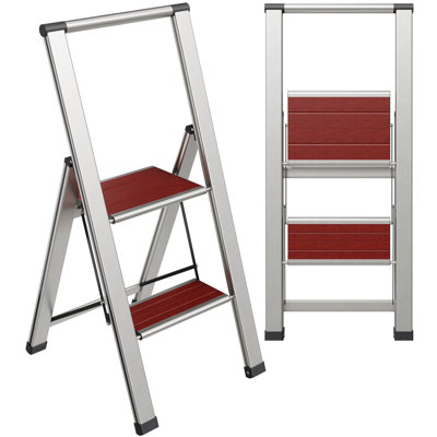 2 - Step Steel Lightweight Folding Step Stool