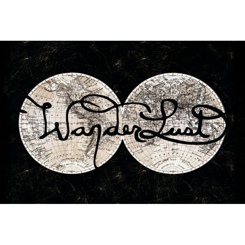 Wandering Wanderlust - Wrapped Canvas Art Prints, 20cm H x 30cm W