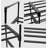 8-Tier Metal Shoe Rack Shelf Stackable Storage Organizer Adjustable Entryway