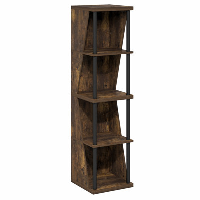 38.1cm W Manufactured Wood Shelving Unit