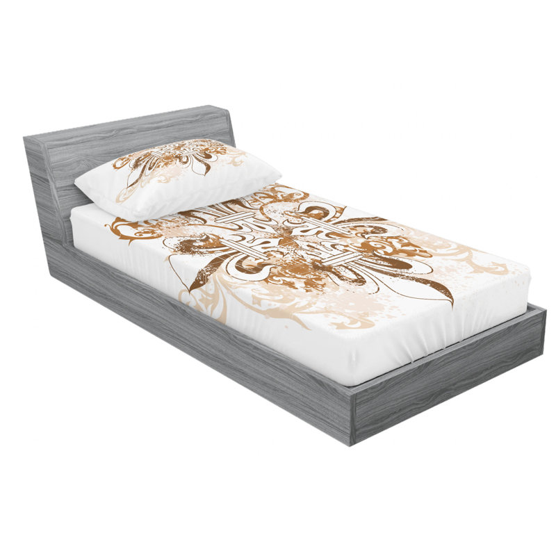 Microfiber Sheet Set, Twin XL Sheet Set with Fitted Sheet