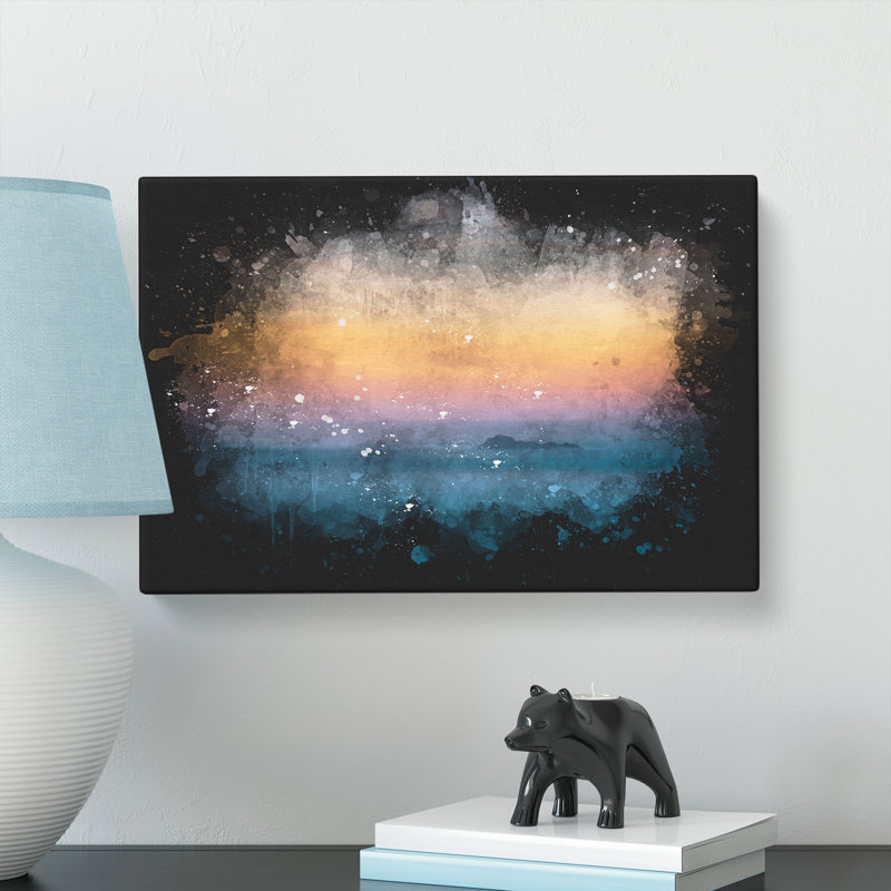 Beautiful Beach - Wrapped Canvas, 40cm H x 60cm W x 3cm D