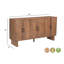 Buffet en bois massif 6 portes Live Edge-129485406