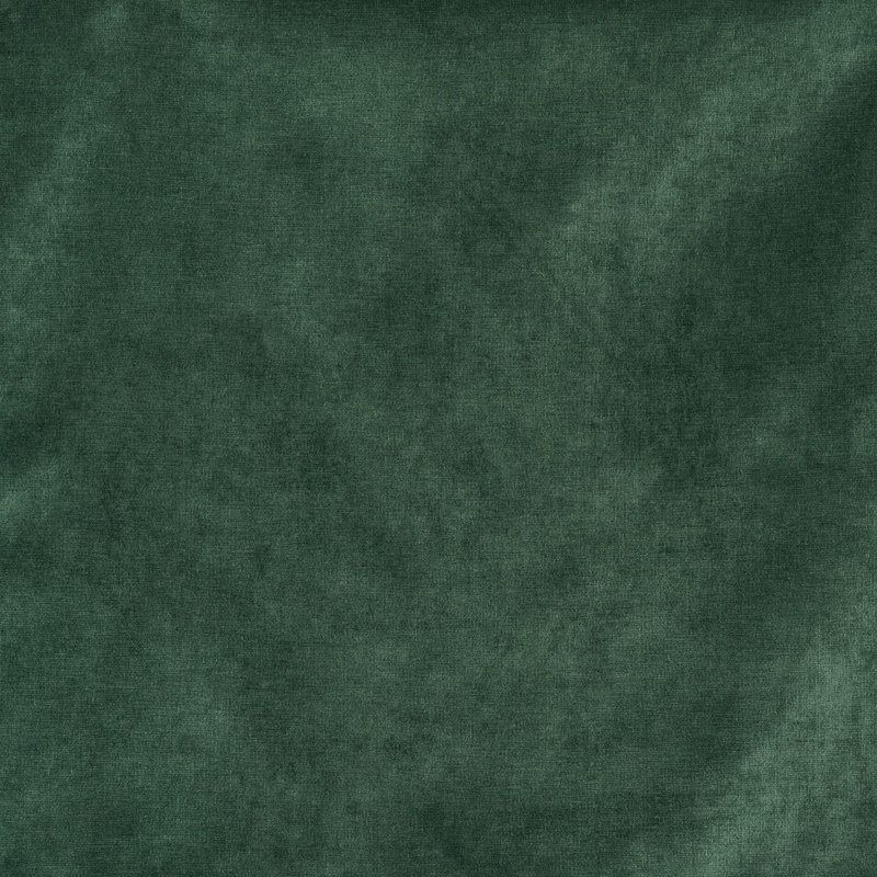 Padma Semi Sheer Curtain Single Panel, Dark Green