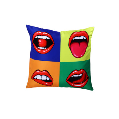 Peasely Square Cushion Cover