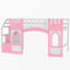 Lit mezzanine simple avec escalier de rangement et fenêtre-1477723617