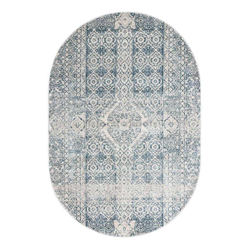 Alize Indoor Rug, Oval 4' x 5'11"