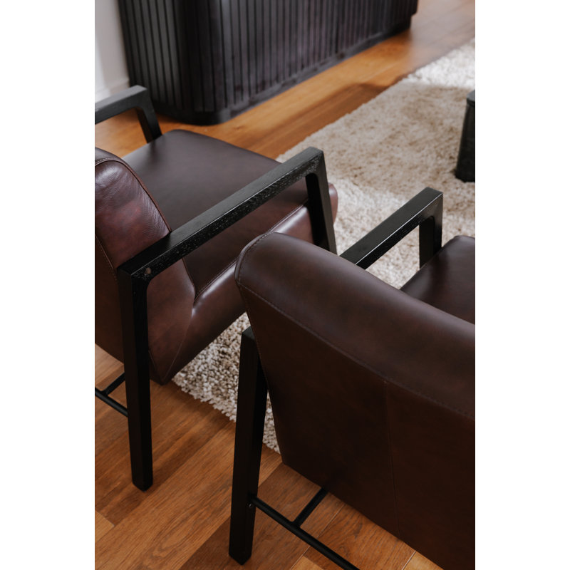 Povera 72'' W Solid Wood Sideboard, Black