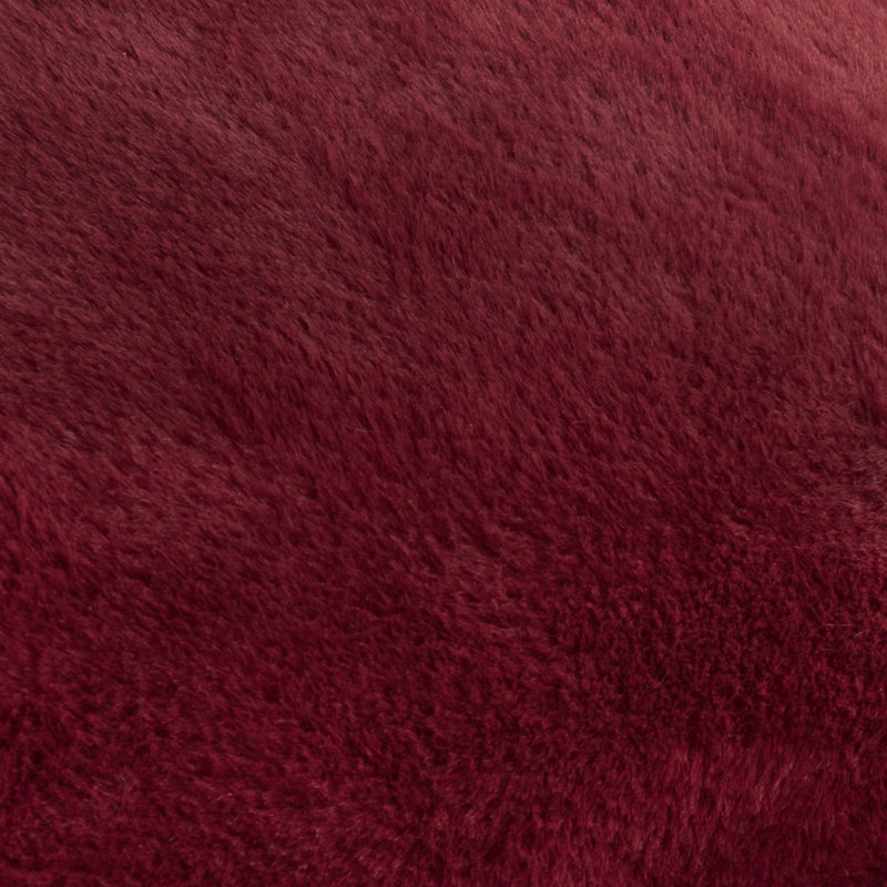 Kallu Square Cushion, Feather, Red, Square 55cm