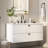 36'' Single Bathroom Vanity With Ceramic Top Wall-Mounted-1306469425