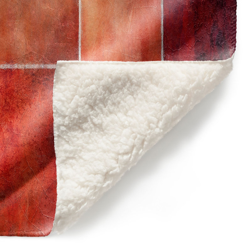 Hand Woven Throw Blanket, 51" x 60"