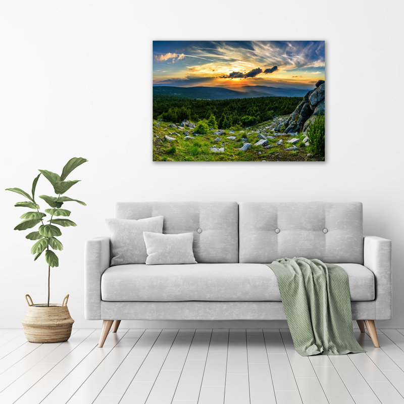 Mountain Panorama - Wrapped Canvas Print