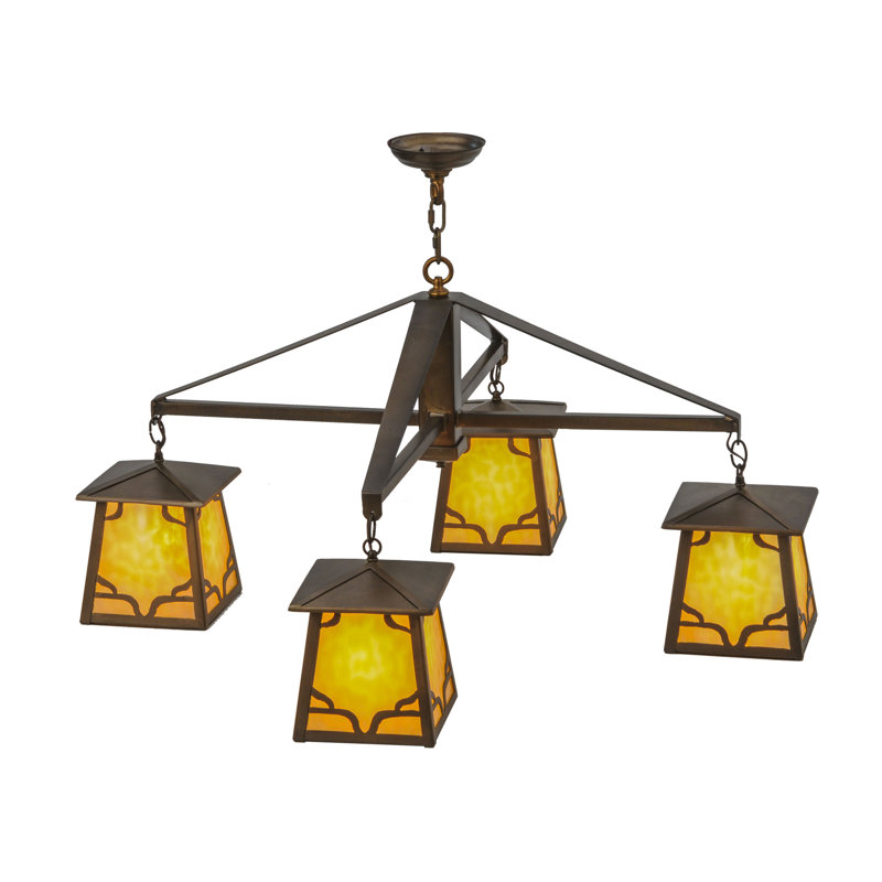 Rustic Lodge 4 - Light Chandelier