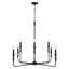  Lustre géométrique de style bougie-11238069-11238068