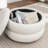 Upholstered Round Storage Ottoman-521645662