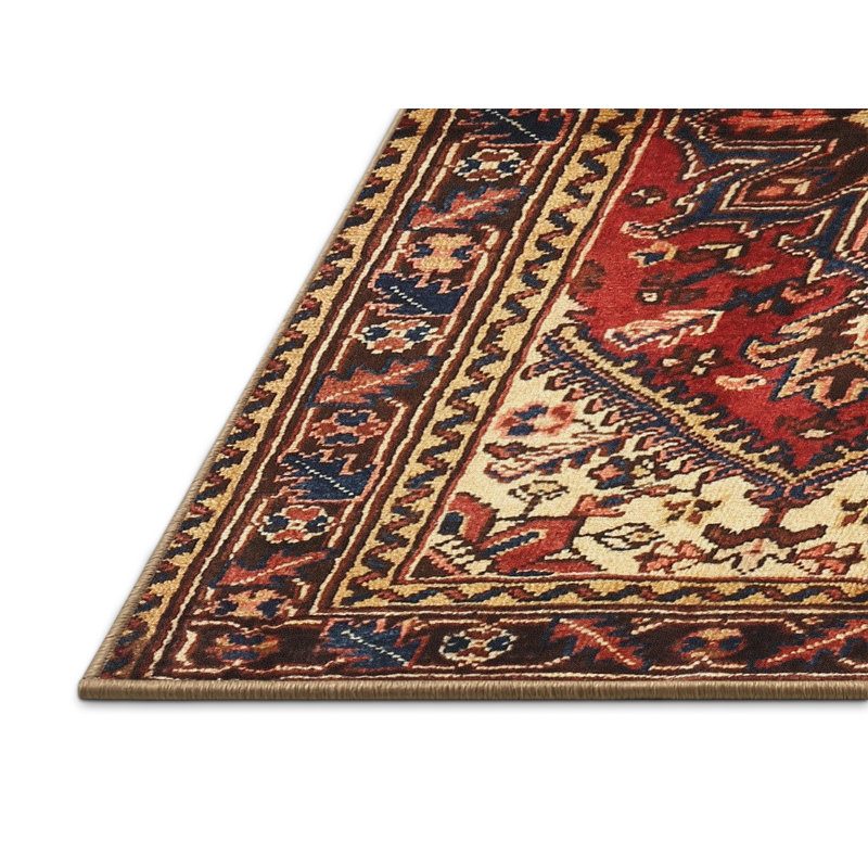 Tapis brun à motif oriental, Rectangle 8 pi x 12 pi