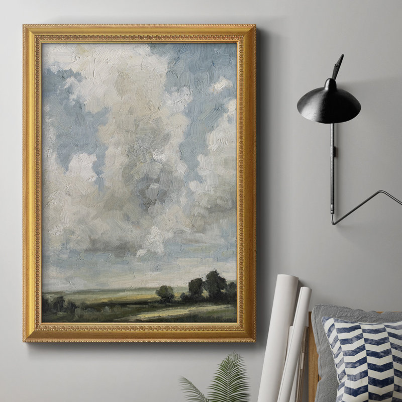 «Gathering Clouds», toile encadrée de qualité supérieure - prête à être accrochée, L 24 po x H 36 po
