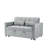 55.1-Inch 3-In-1 Convertible Sofa Bed-1526852254-1526852252
