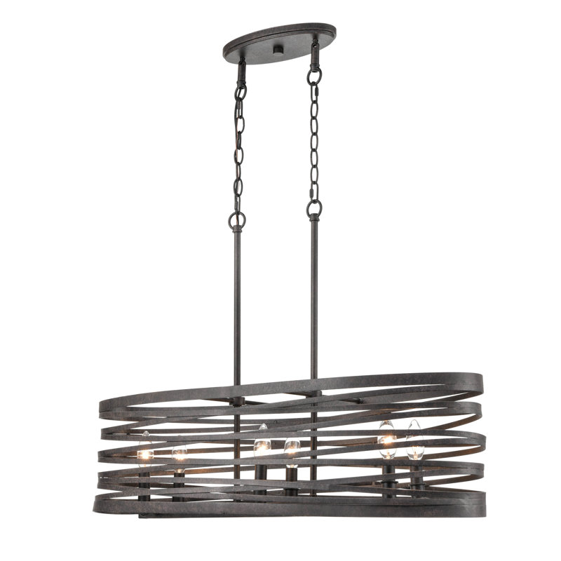 Plafonnier lustre, Weathered Iron