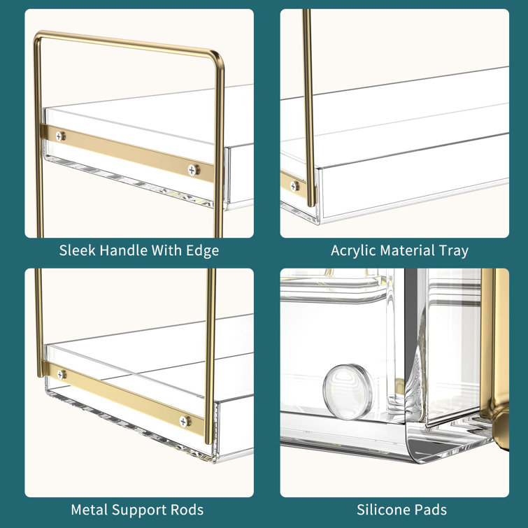 Mercer41 Amberdawn Metal Freestanding Bathroom Shelves