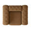 Fauteuil Chesterfield capitonné et rembourré en polyester-131074133