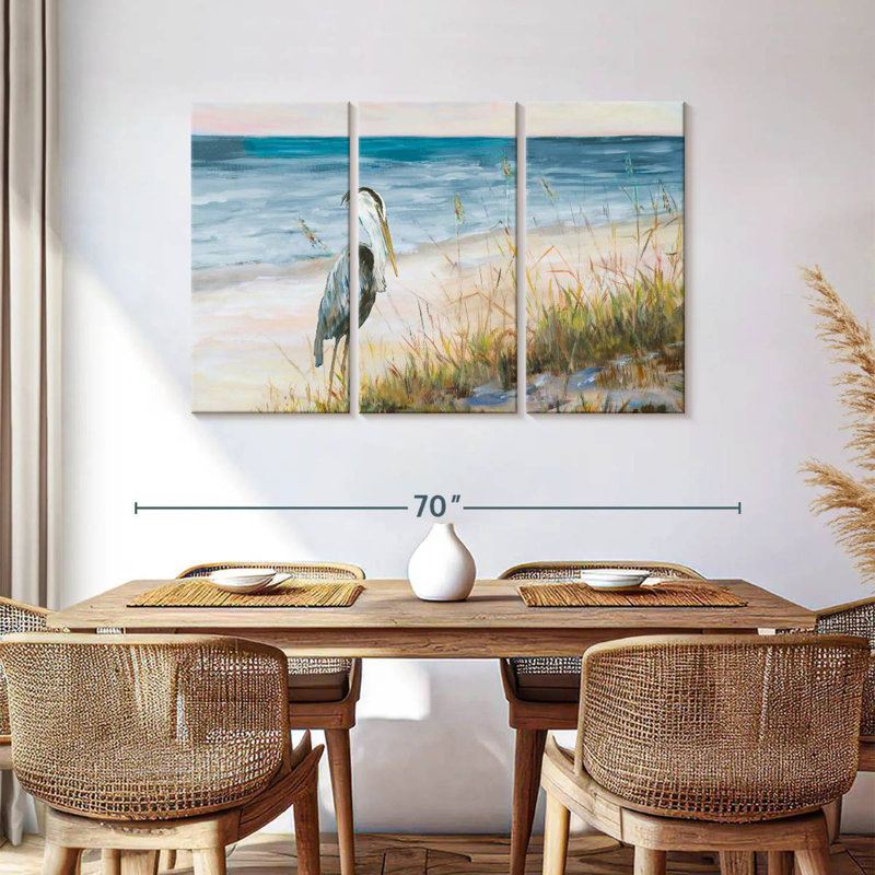 Heron Ocean View, 36" H x 57" W