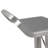Swivel Upholstered Adjustable Height Counter Stool with Metal Frame-32112576