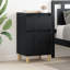 40cm W Manufactured Wood Bedside Table-1943323066