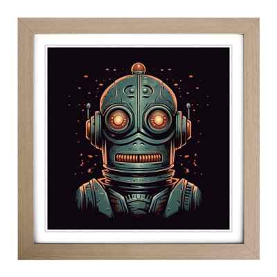 Robot Deco - Framed Print