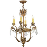 Greenbriar Oak 4 - Light Chandelier
