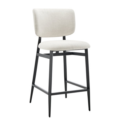 Tabouret de comptoir rembourré Inola