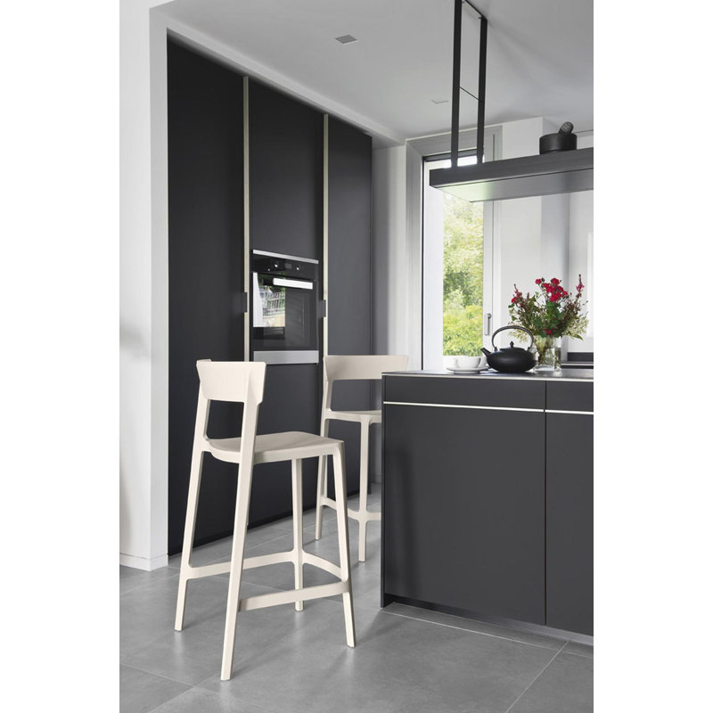 Tabouret empilable Skin by Archirivolto, Chanvre mat