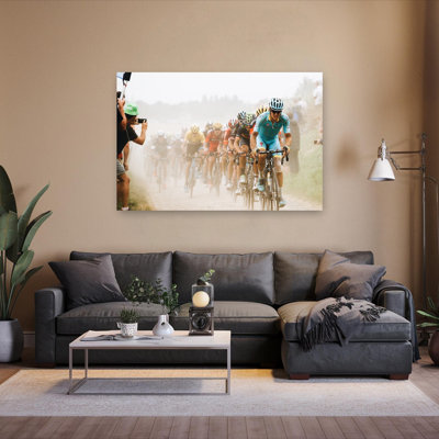 «Dusty Road Race», art mural contemporain