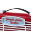 Radio rétro Jingle Jams - rouge