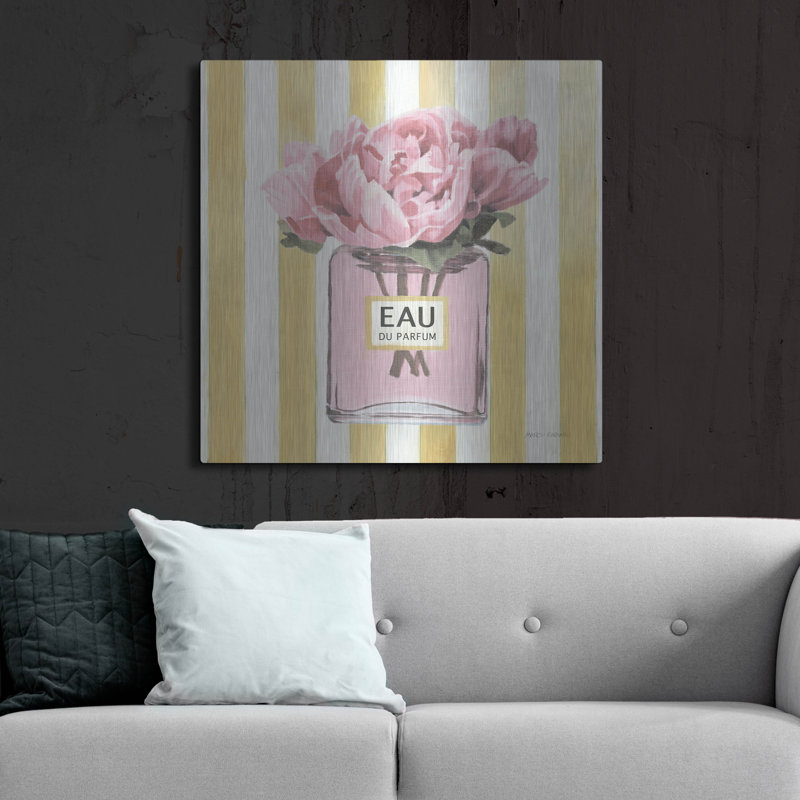 Art mural en métal Winston Porter «Simply Splendid Perfume» par Marco Fabiano, H 36 po x l 36 po
