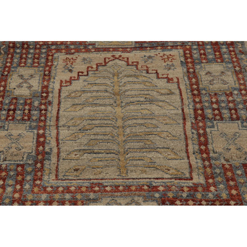 Burano One-of-a-Kind 3'5X4'1 Hand Knotted Area Rug