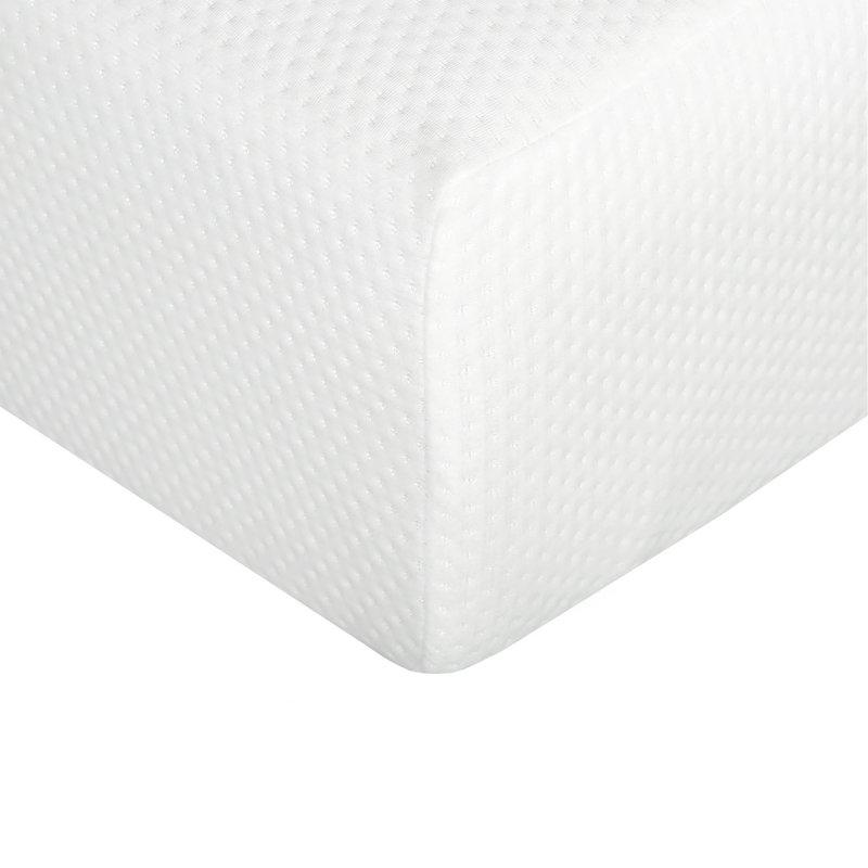 Plush 8 In. Gel Memory Foam Mattress In A Box, Double Layered Cover - Twin Size