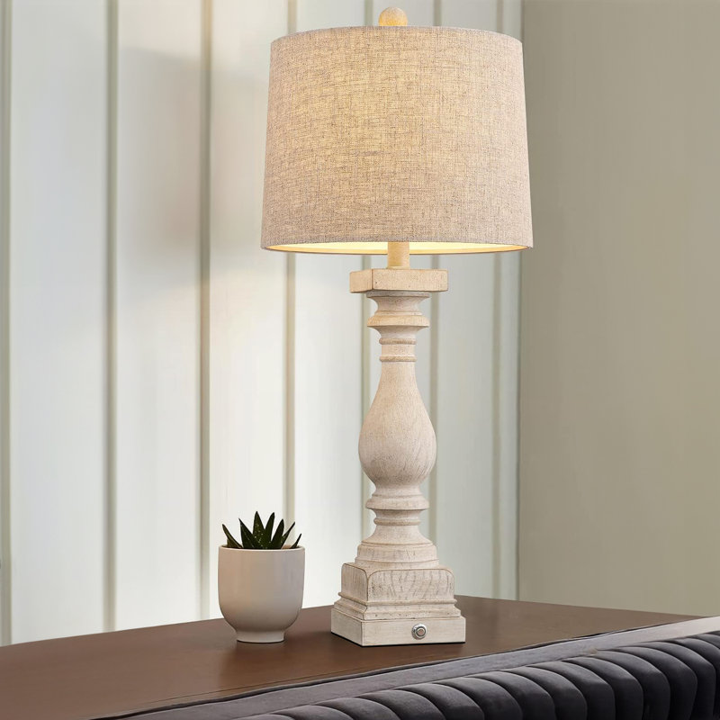 Minburn Resin USB Table Lamp