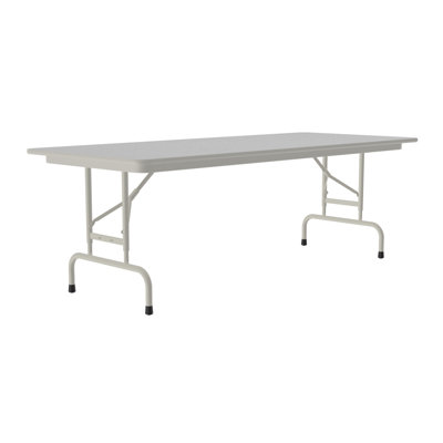 Table rectangulaire pliable réglable 60 "