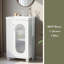Meuble-lavabo de 20 po avec lavabo, meuble-lavabo avec tablette à deux niveaux