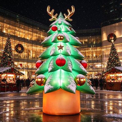 Freestanding Christmas Inflatable Outdoor Decoration