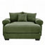Fauteuil club avec repose-pieds 54,3 po-1343959817