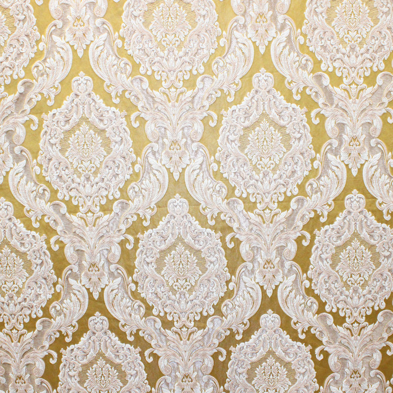 Damask Jacquard | Varley Fabric, Gold