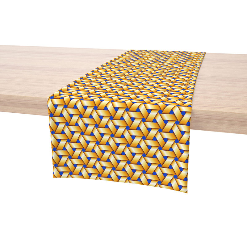 Wasson Geometric Table Runner, 72" x 12"