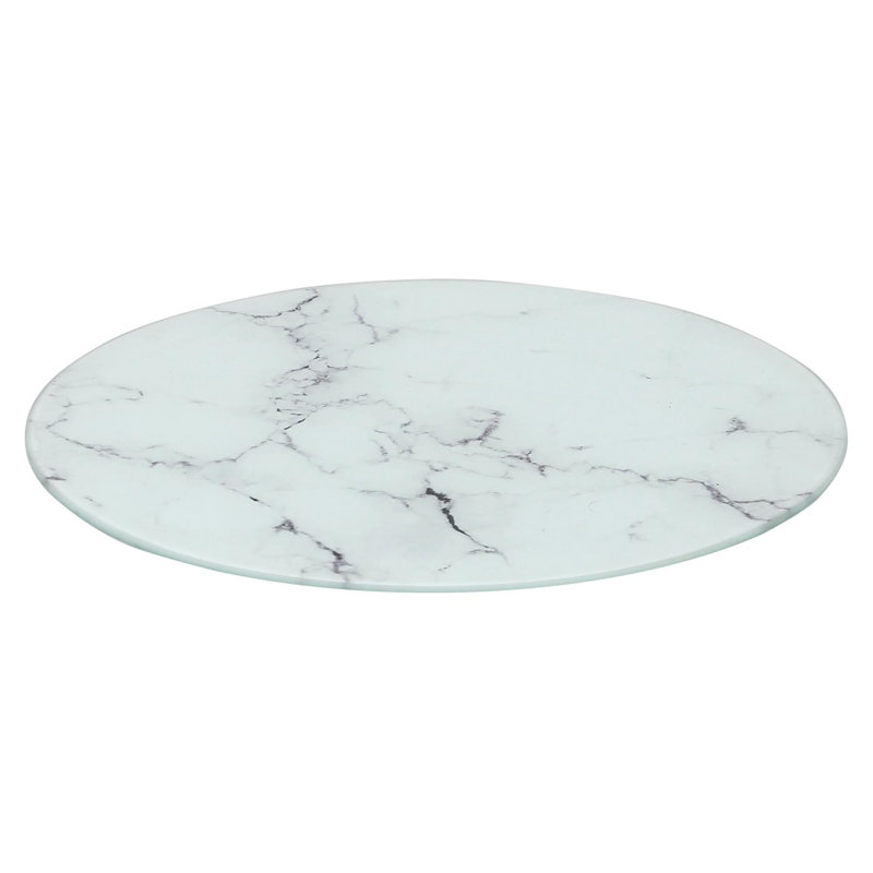 Harbour Housewares - Round Glass Chopping Board
