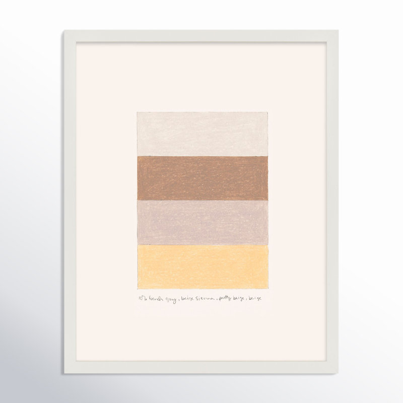 Stacks Print by Beth James, 20" H x 16" W x 1.25" D, White Framed