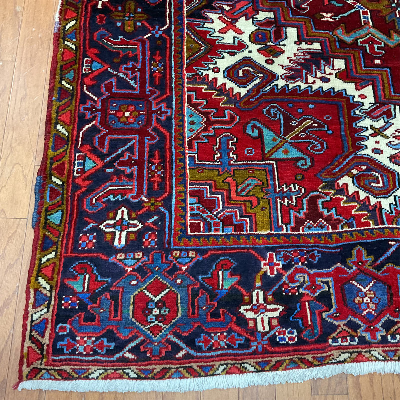 HERAT ORIENTAL Handmade Heriz Wool Rug